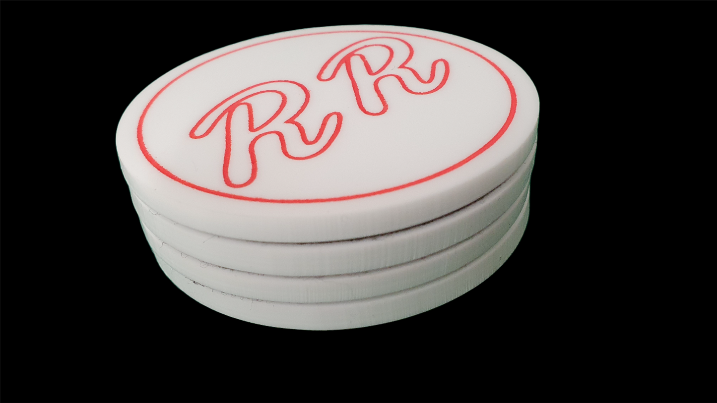 Double R Diner Coasters (set of 4)