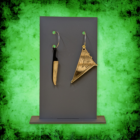 Pyramid Head Earrings